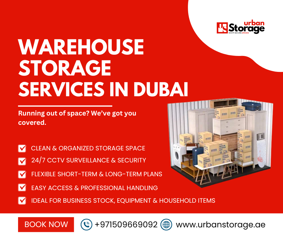 Warehouse Storage Services in Dubai | Secure & Flexible Storage ...