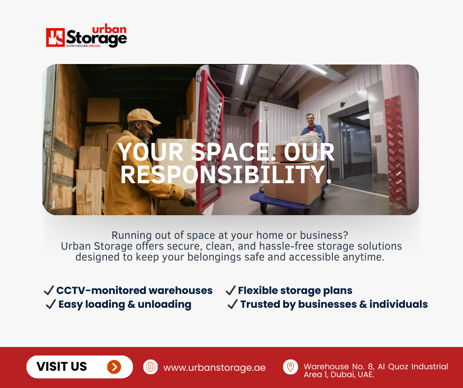 Storage Services in Dubai | Secure Dubai Storage Service – Urban ...